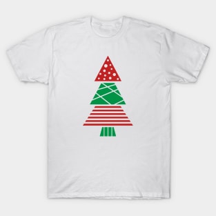 Christmas Tree (red/green) T-Shirt